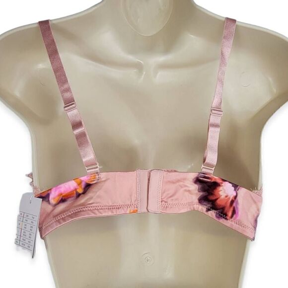 Auden Unlined Bralette in Rose Pink Medium NWT - Picture 5 of 5